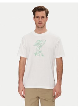 New Balance T-Shirt MT51978 Biały Relaxed Fit ze sklepu MODIVO w kategorii T-shirty męskie - zdjęcie 182654657