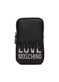 LOVE MOSCHINO Torebka na telefon JC5729PP0MKD000B Czarny ze sklepu MODIVO w kategorii Etui - zdjęcie 182654775