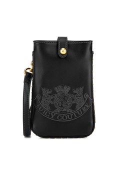 Juicy Couture Torebka na telefon BIJXT8655WVP Czarny ze sklepu MODIVO w kategorii Etui - zdjęcie 182654838