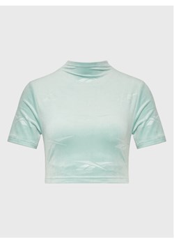 Reebok T-Shirt Classics Energy HH9802 Zielony Slim Fit ze sklepu MODIVO w kategorii Bluzki damskie - zdjęcie 182654888