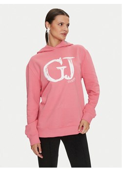 Guess Bluza Sara V4YQ00 K68I4 Różowy Relaxed Fit ze sklepu MODIVO w kategorii Bluzy damskie - zdjęcie 182654895