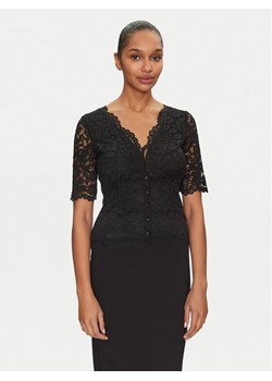 Morgan Bluzka 251-TANGO Czarny Slim Fit ze sklepu MODIVO w kategorii Bluzki damskie - zdjęcie 182654939