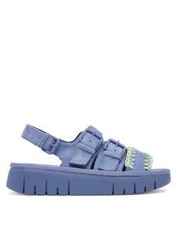 Roxy Sandały HY62277-2 Niebieski ze sklepu MODIVO w kategorii Sandały damskie - zdjęcie 182655119