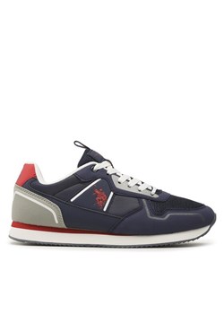 U.S. Polo Assn. Sneakersy Nobil NOBIL004C Niebieski ze sklepu MODIVO w kategorii Buty sportowe męskie - zdjęcie 182655128