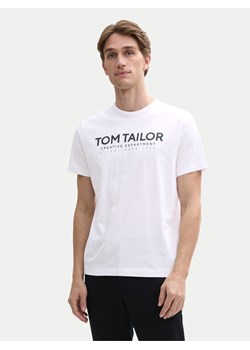 Tom Tailor T-Shirt 1045940 Biały Regular Fit ze sklepu MODIVO w kategorii T-shirty męskie - zdjęcie 182655175