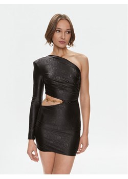 Elisabetta Franchi Sukienka koktajlowa AB-436-37E2-V450 Czarny Slim Fit ze sklepu MODIVO w kategorii Sukienki - zdjęcie 182655357