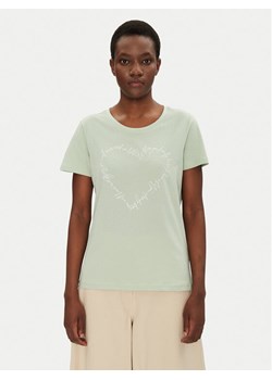 Fransa T-Shirt 20615482 Zielony Regular Fit ze sklepu MODIVO w kategorii Bluzki damskie - zdjęcie 182655468