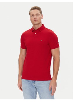 Tommy Hilfiger Polo 1985 MW0MW17770 Czerwony Regular Fit ze sklepu MODIVO w kategorii T-shirty męskie - zdjęcie 182655516