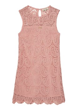 TWINSET Sukienka elegancka 251GJ2QR3 Różowy Regular Fit ze sklepu MODIVO w kategorii Sukienki dziewczęce - zdjęcie 182655526