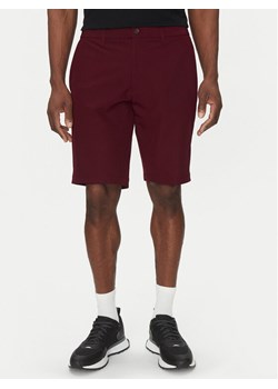 BOSS Szorty materiałowe S_Commuter_10.5 inch 50540337 Bordowy Slim Fit ze sklepu MODIVO w kategorii Spodenki męskie - zdjęcie 182655537