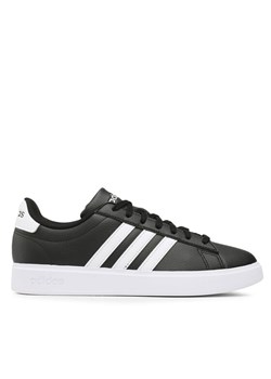 adidas Sneakersy Grand Court Cloudfoam GW9196 Czarny ze sklepu MODIVO w kategorii Buty sportowe męskie - zdjęcie 182655546