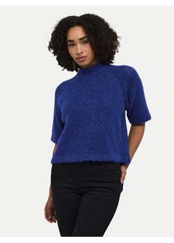 Kaffe Sweter Emilie 10509092 Niebieski Loose Fit ze sklepu MODIVO w kategorii Swetry damskie - zdjęcie 182655719