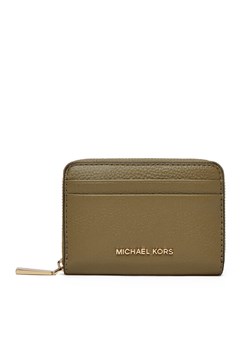 MICHAEL Michael Kors Mały Portfel Damski 32T4GJ6Z5L Zielony ze sklepu MODIVO w kategorii Portfele damskie - zdjęcie 182655839