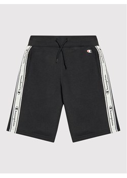 Champion Szorty sportowe Bermuda 305920 Czarny Regular Fit ze sklepu MODIVO w kategorii Spodenki chłopięce - zdjęcie 182655869