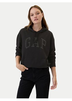 Gap Bluza 541904-02 Czarny Relaxed Fit ze sklepu MODIVO w kategorii Bluzy damskie - zdjęcie 182655876