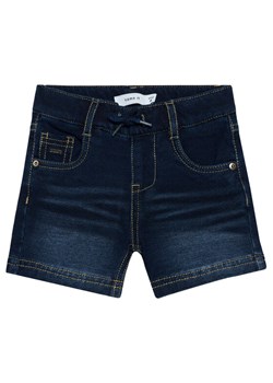 NAME IT Szorty jeansowe Ryan 13185527 Granatowy Regular Fit ze sklepu MODIVO w kategorii Spodenki chłopięce - zdjęcie 182655879