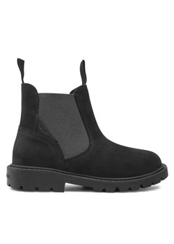 Geox Botki J Shaylax B. A J16FAA 00045 C4429 S Czarny ze sklepu MODIVO w kategorii Buty zimowe dziecięce - zdjęcie 182655968