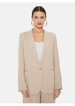ViCOLO Marynarka TB1561 Beżowy Regular Fit ze sklepu MODIVO w kategorii Marynarki damskie - zdjęcie 182656077