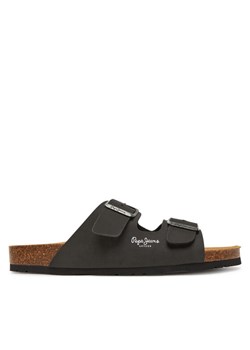 Pepe Jeans Klapki PMS80003 Czarny ze sklepu MODIVO w kategorii Klapki męskie - zdjęcie 182656095