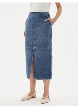 Tommy Hilfiger Spódnica jeansowa WW0WW42582 Niebieski Regular Fit ze sklepu MODIVO w kategorii Spódnice - zdjęcie 182656108