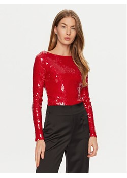 BARDOT Body 59567TB1 Czerwony Slim Fit ze sklepu MODIVO w kategorii Bluzki damskie - zdjęcie 182656117