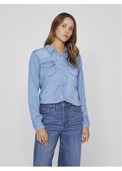 Vila Koszula jeansowa Bista 14033008 Niebieski Regular Fit ze sklepu MODIVO w kategorii Koszule damskie - zdjęcie 182656118