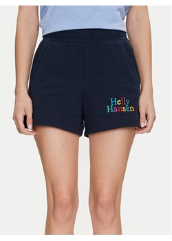 Helly Hansen Szorty sportowe W Core Sweat Shorts 54081 Granatowy Regular Fit ze sklepu MODIVO w kategorii Szorty - zdjęcie 182656215