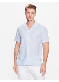 Lindbergh Koszula 30-203319 Błękitny Relaxed Fit ze sklepu MODIVO w kategorii Koszule męskie - zdjęcie 182656276