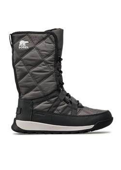 Sorel Śniegowce Whitney II Tall Lace Wp NL3824 Szary ze sklepu MODIVO w kategorii Śniegowce damskie - zdjęcie 182656365