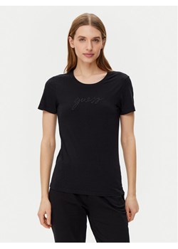 Guess T-Shirt O5GI02 KBBU1 Czarny Regular Fit ze sklepu MODIVO w kategorii Bluzki damskie - zdjęcie 182656367