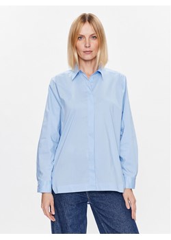 United Colors Of Benetton Koszula 5AWRDQ02T Błękitny Relaxed Fit ze sklepu MODIVO w kategorii Koszule damskie - zdjęcie 182656376