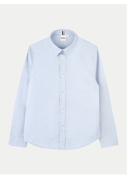 Boss Koszula J51130 M Błękitny Regular Fit ze sklepu MODIVO w kategorii Koszule chłopięce - zdjęcie 182656379
