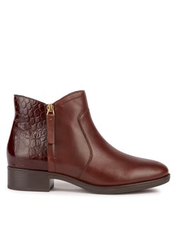 Geox Botki D Felicity D36G1C 04340 C0013 Brązowy ze sklepu MODIVO w kategorii Botki - zdjęcie 182656489