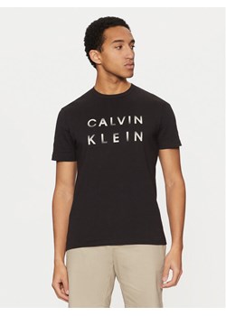 Calvin Klein T-Shirt K10K114156 Czarny Regular Fit ze sklepu MODIVO w kategorii T-shirty męskie - zdjęcie 182656535