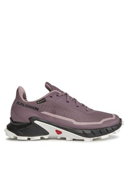 Salomon Buty do biegania Alphacross 5 Gtx W GORE-TEX 473110 23 W0 Fioletowy ze sklepu MODIVO w kategorii Buty sportowe damskie - zdjęcie 182656558