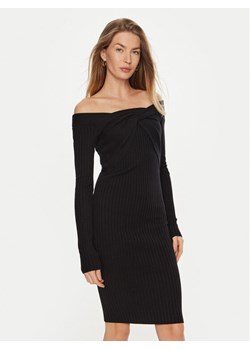 Guess Sukienka koktajlowa Milana W4BK26 Z2V42 Czarny Slim Fit ze sklepu MODIVO w kategorii Sukienki - zdjęcie 182656718