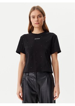 Guess T-Shirt V5GI00 I3Z14 Czarny Regular Fit ze sklepu MODIVO w kategorii Bluzki damskie - zdjęcie 182656769