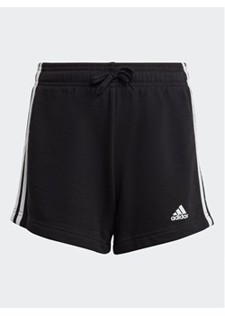 adidas Szorty sportowe Essentials 3-Stripes Shorts IC3631 Czarny Regular Fit ze sklepu MODIVO w kategorii Spodenki chłopięce - zdjęcie 182656787