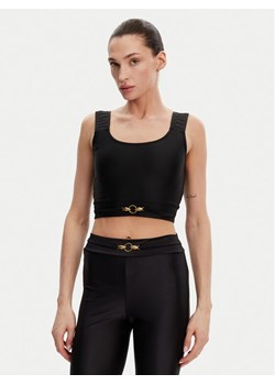 Just Cavalli Top 78PAM2A6 Czarny Slim Fit ze sklepu MODIVO w kategorii Bluzki damskie - zdjęcie 182656805