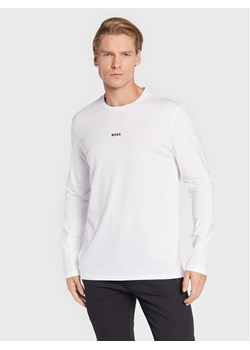 Boss Longsleeve TChark 50473286 Biały Regular Fit ze sklepu MODIVO w kategorii T-shirty męskie - zdjęcie 182656836