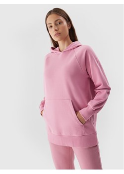 4F Bluza 4FAW23TSWSF0725 Różowy Regular Fit ze sklepu MODIVO w kategorii Bluzy damskie - zdjęcie 182656856
