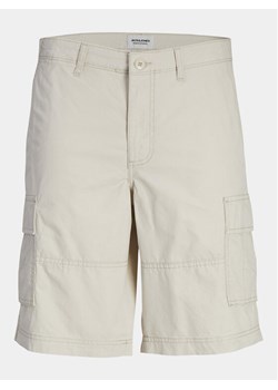 Jack&Jones Junior Szorty materiałowe Jpstcole 12254171 Beżowy Loose Fit ze sklepu MODIVO w kategorii Spodenki chłopięce - zdjęcie 182656878
