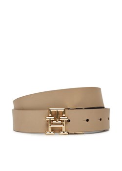 Tommy Hilfiger Pasek Damski Th Logo Rev 3.0 AW0AW17247 Granatowy ze sklepu MODIVO w kategorii Paski damskie - zdjęcie 182656959