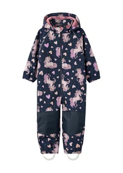 NAME IT Kombinezon zimowy 13214569 Granatowy Regular Fit ze sklepu MODIVO w kategorii Kombinezony dziewczęce - zdjęcie 182656969
