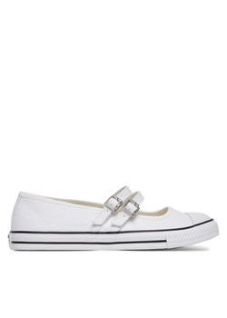 Converse Baleriny Chuck Taylor All Star Dainty Mary Jane A11552C Biały ze sklepu MODIVO w kategorii Balerinki - zdjęcie 182656988