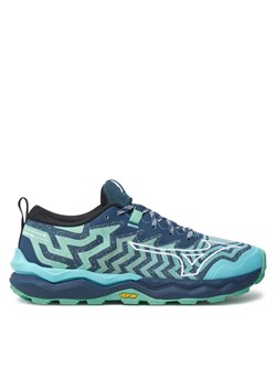 Mizuno Buty do biegania Wave Daichi 8 J1GK2471 Zielony ze sklepu MODIVO w kategorii Buty sportowe damskie - zdjęcie 182657037