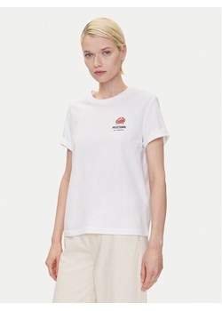 Mustang T-Shirt Monroe 1016513 Biały Relaxed Fit ze sklepu MODIVO w kategorii Bluzki damskie - zdjęcie 182657125