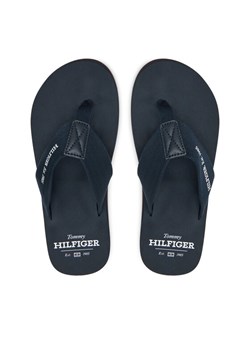 Tommy Hilfiger Japonki Hilfiger 85 Beach Sandal FM0FM05339 Granatowy ze sklepu MODIVO w kategorii Klapki męskie - zdjęcie 182657138