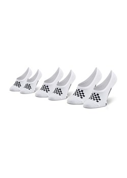 Vans Zestaw 3 par stopek damskich Classic Canoodle VN0A48HDYB21 Biały ze sklepu MODIVO w kategorii Skarpetki damskie - zdjęcie 182657187
