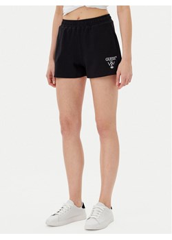 Guess Szorty sportowe V5GD19 KC3D2 Czarny Relaxed Fit ze sklepu MODIVO w kategorii Szorty - zdjęcie 182657196